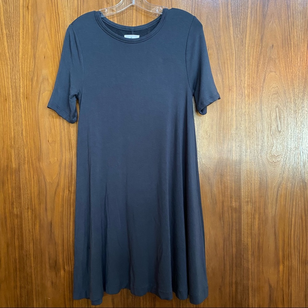 Grey comfort cotton dress